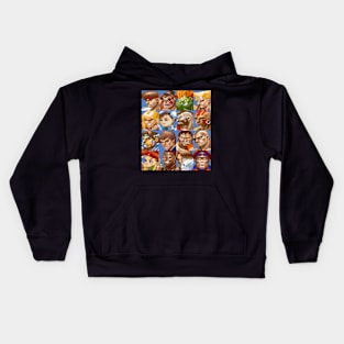 Fighter Face Turbo Kids Hoodie